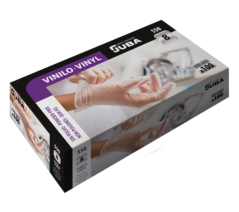 Guantes de vinilo Juba - 550 JUBA Palma