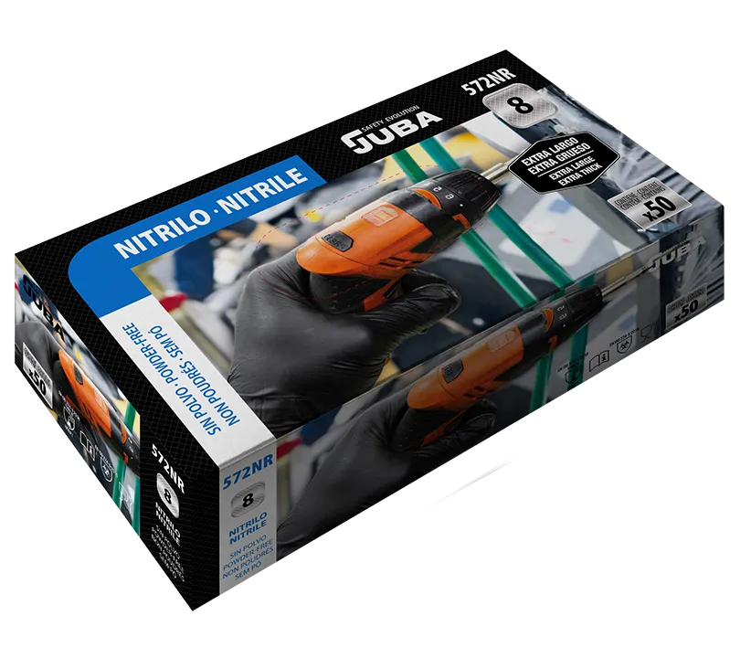 Nitrile Gloves Juba - 572NR JUBA Palma