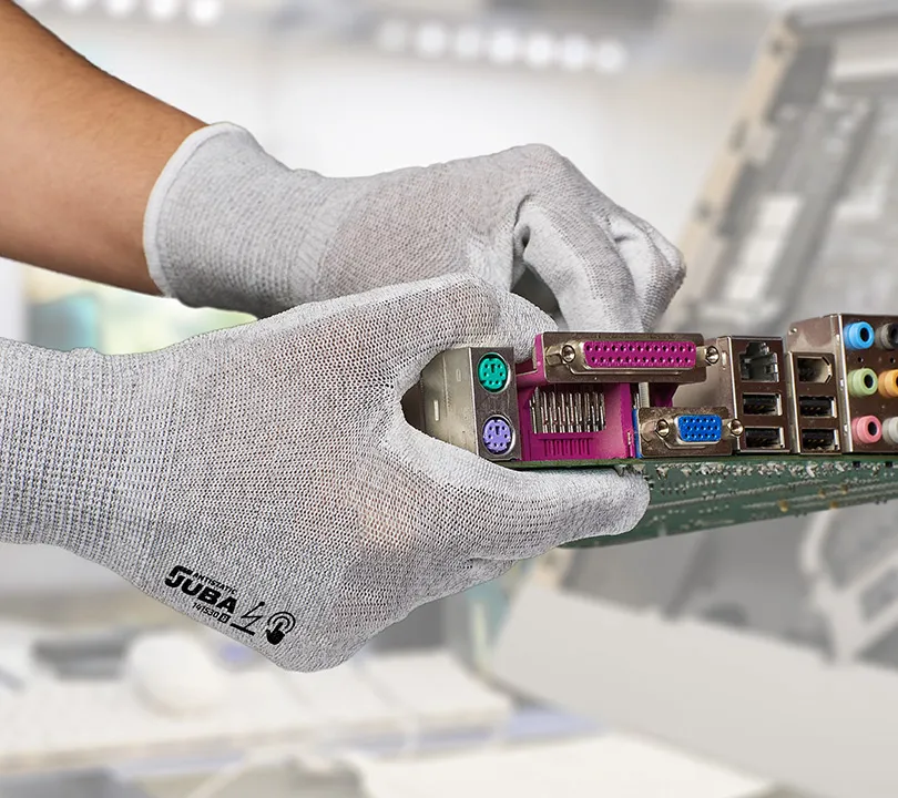 Guantes de PU Juba - H141530 ANTISTATIC Uso Guantes de PU Juba - H141530 ANTISTATIC Uso