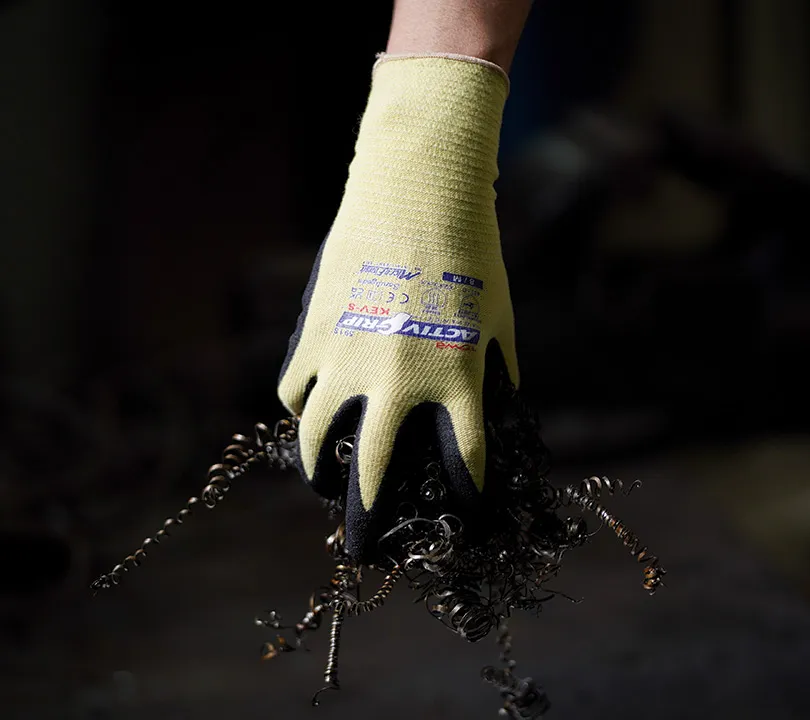 Guantes de nitrilo Towa - 591S ACTIVGRIP ADVANCE KEV Uso