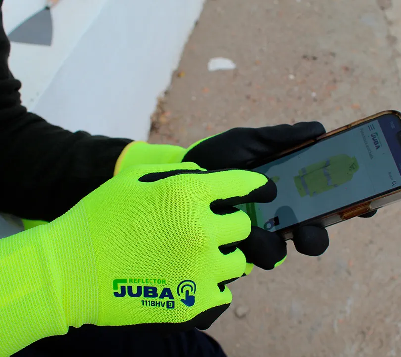 Nitrile Gloves Juba - H1118HV REFLECTOR Uso