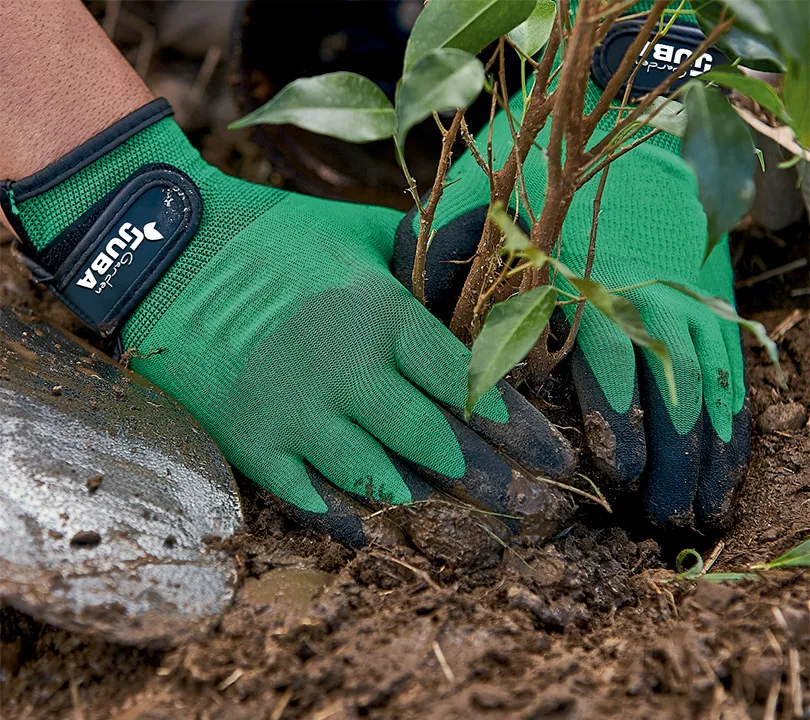 PVC Gloves Juba - H5140V GARDEN Uso