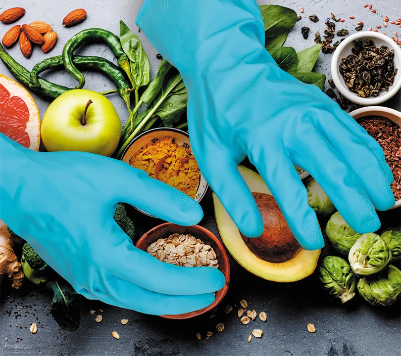 Latex Gloves Juba - IN621B38 NOVA 38 Uso