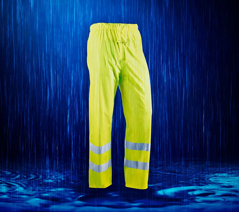 Work Trousers High visibility CAT II - HV750P Detalle Work Trousers High visibility CAT II - HV750P Detalle