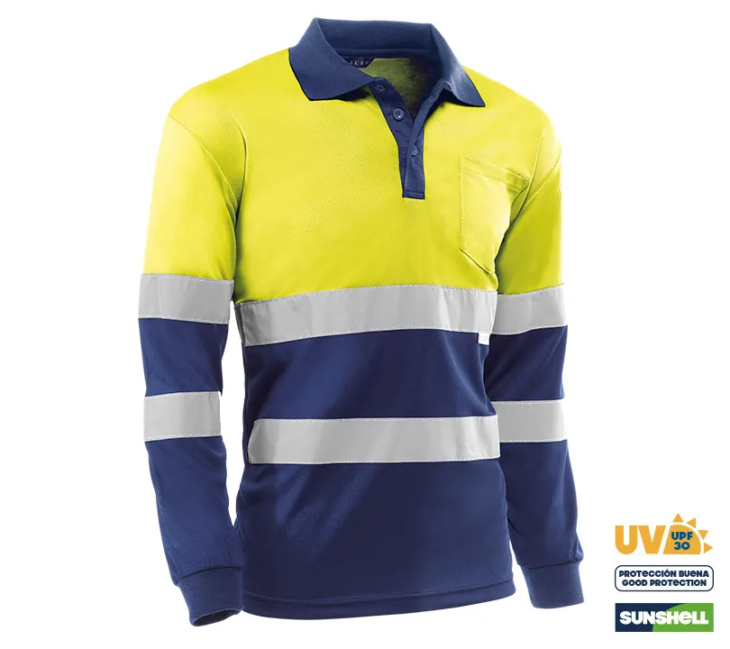 Polos Haute visibilité CAT II - HV720BCMLAZUL GALES