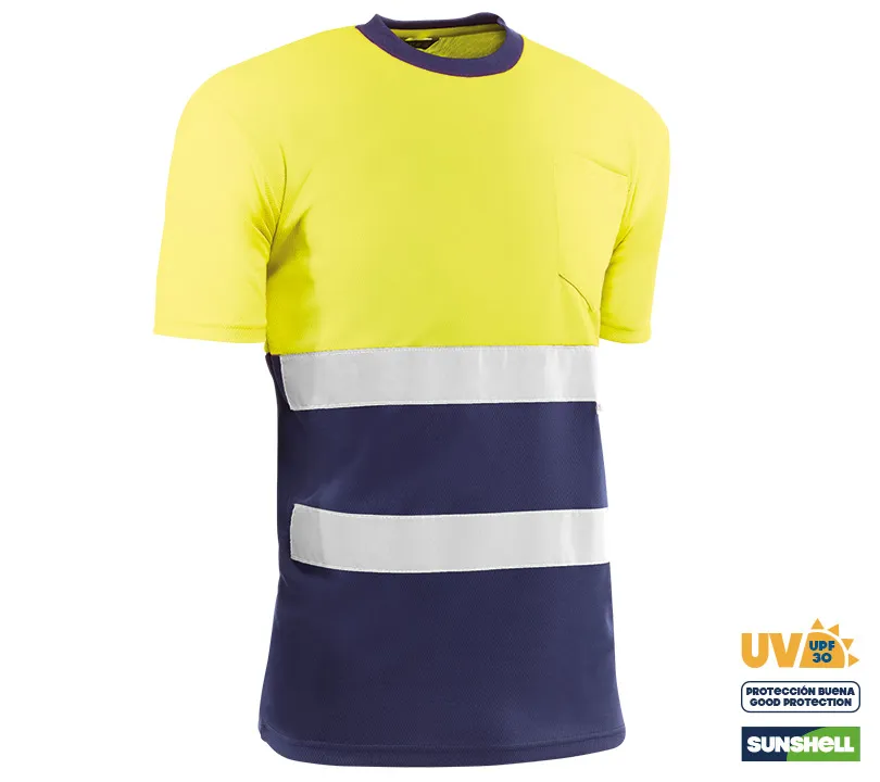 T-shirt Haute visibilité CAT II - HV721BCAZUL GALES T-shirt Haute visibilité CAT II - HV721BCAZUL GALES