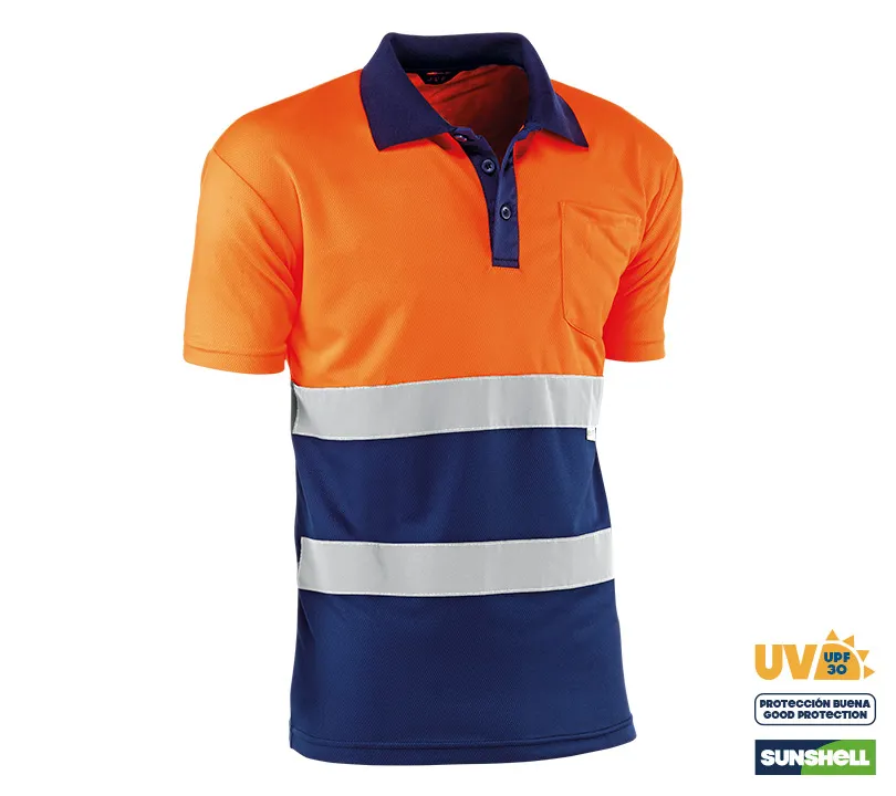 Polos High visibility CAT II - HV730BCAZUL EIRE