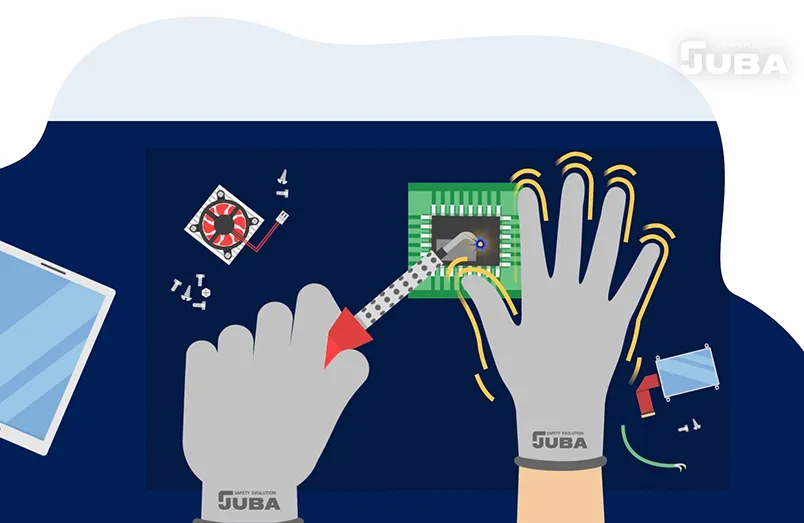 guantes juba para tecnicos