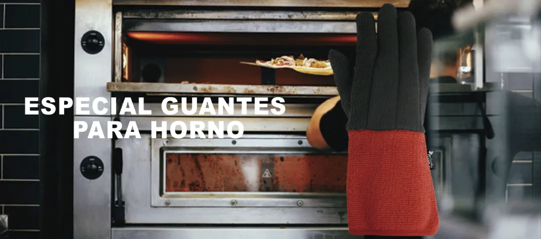 guantes para hornos