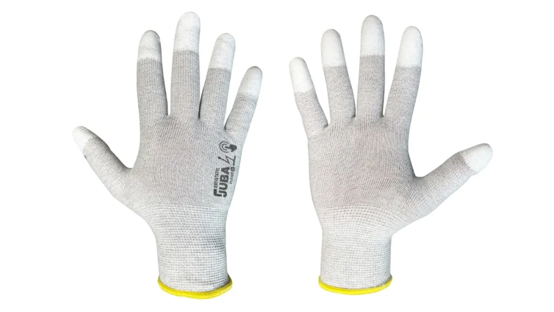 guantes tactiles blancos