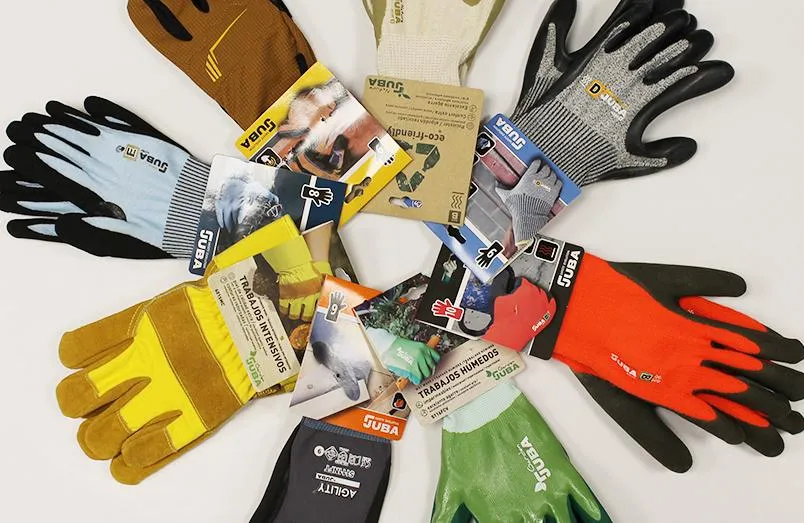 tipos de guantes