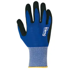 guantes de albañileria y construccion azul