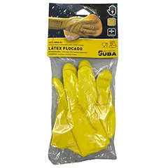 guante clásico amarillo