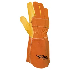 guante amarillo y naranja largo