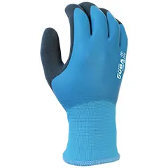 guantes de trabajo azul Juba