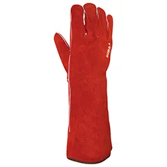 guantes de mantenimiento largo Juba rojo