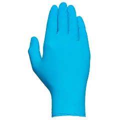 guante liso celeste