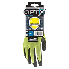 guante opty amarillo
