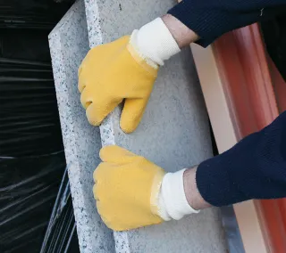 Latex Gloves Juba - 407A TUFF Uso