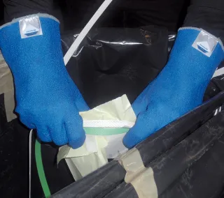 Latex Gloves Juba - 4427 POWER CUT FLEX Uso