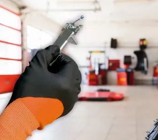 Nitrile Gloves Juba - 5110HCNFT AGILITY Uso
