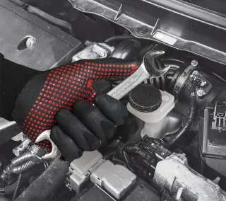 Nitrile Gloves Juba - 5112 AGILITY DOTS Uso