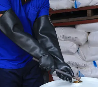 Latex Gloves Juba - 561160 SANDBLASTING Uso